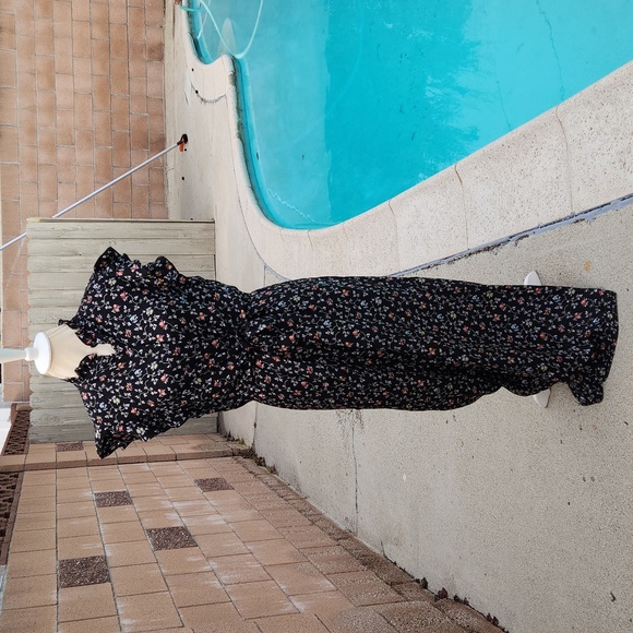 Rebecca Taylor SL Vine Jumpsuit - Size 10 - Picture 4 of 14